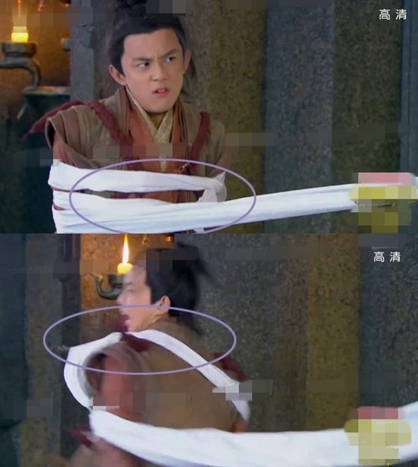 Các vòng khăn xếp tròn, nhưng sau đó lại lộn xộn ngay được?