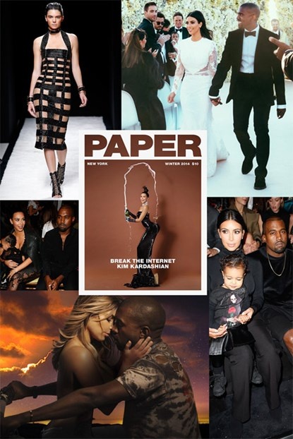 Nhà Kim Kardashian ồn ào nhất năm 2014.