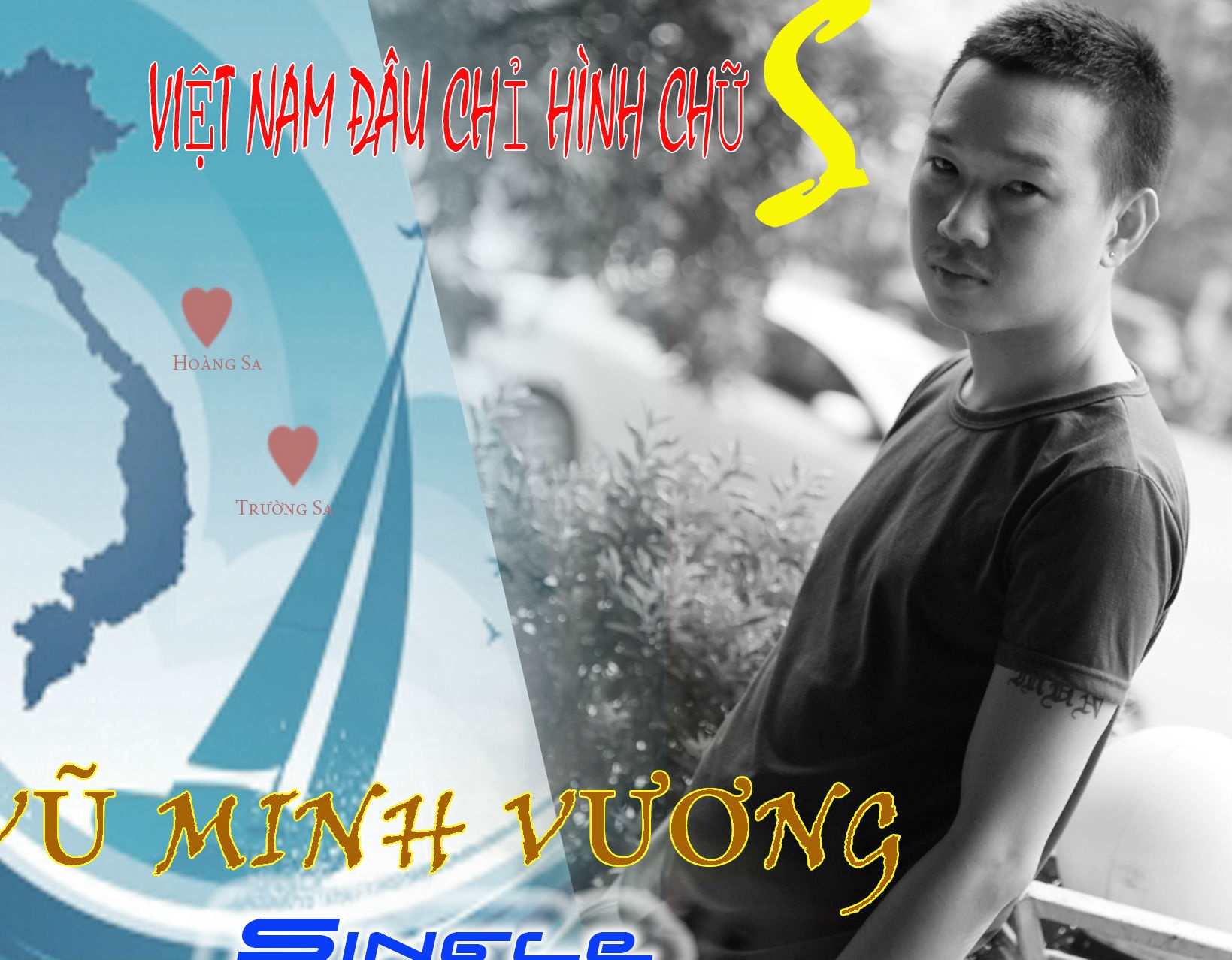 Nghe single Viet Nam dau chi hinh chu S hinh anh