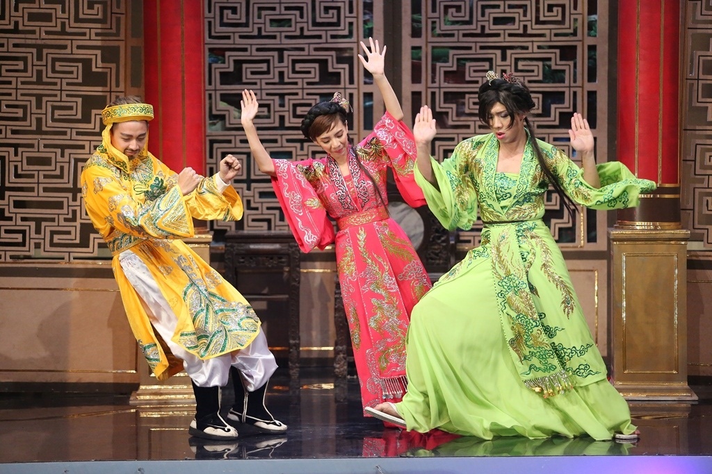 Tran Thanh gia gai quyen ru Ngo Kien Huy hinh anh