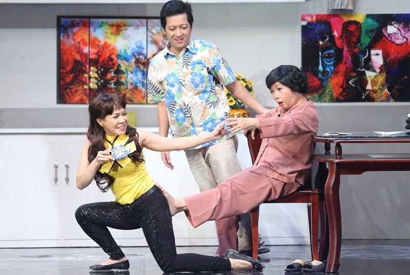Truong Giang rot nuoc mat vi su tham lam cua Viet Huong hinh anh
