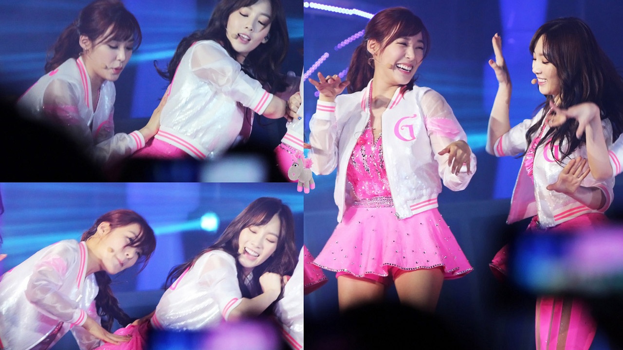 Các thành viên SNSD được fan ưu ái tặng danh hiệu: Chuyên gia sờ mó vòng 3.