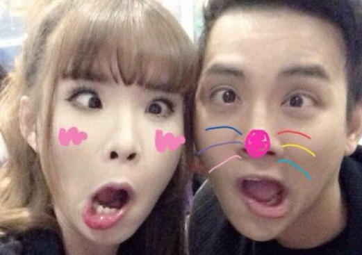 Khoi My khoe anh dang yeu ben Hoai Lam hinh anh