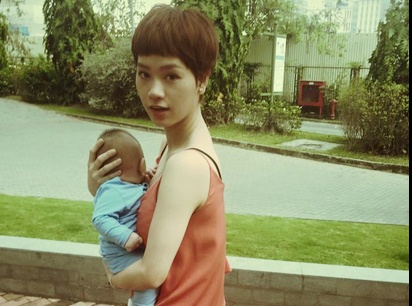 Tra My Idol lan dau khoe anh quy tu hinh anh