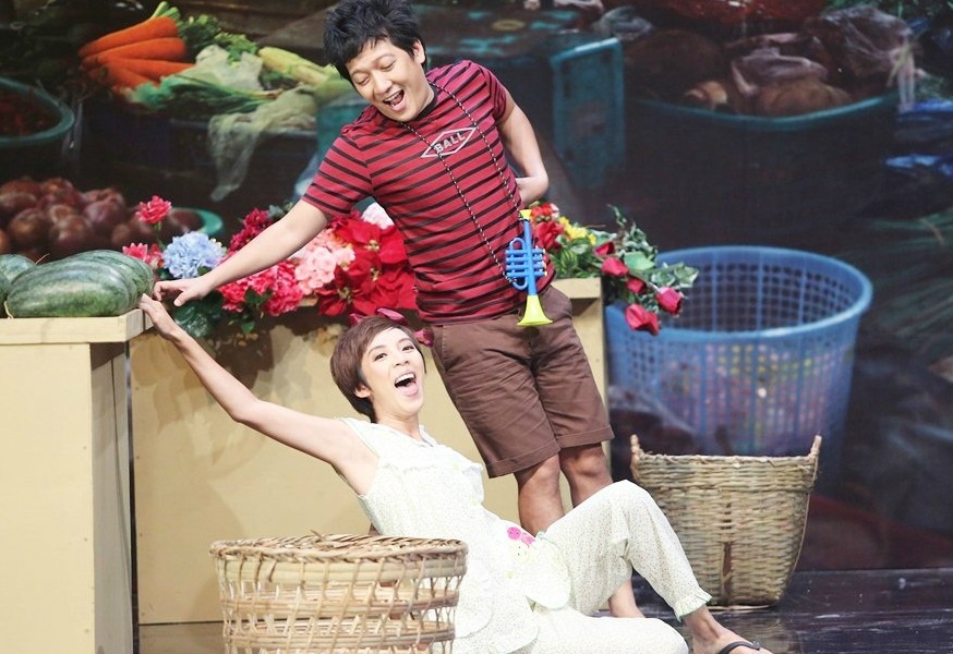 Truong Giang, Thu Trang lam khan gia rot nuoc mat hinh anh