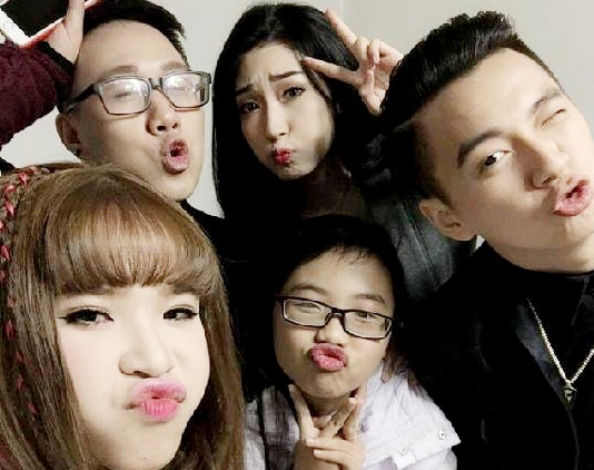 Khoi My nhang nhit ben Phuong My Chi, Ngo Kien Huy hinh anh