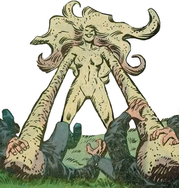 Quicksand là nhà khoa học người Việt Nam từng nghiên cứu tại lò phản ứng hạt nhân, thế nhưng một tai nạn xảy ra đã biến cơ thể cô thành dạng cát. Vì quá căm phẫn nên Quicksand quyết định quay về tấn công phòng thí nghiệm và đánh bại cả sự ngăn chặn của thần sấm Thor nhờ vào sức mạnh vật lý vô song. Tuy nhiên, một kẻ có tên Mongoose đã thuyết phục Quicksand rằng hắn sẽ giúp cô lấy lại được cơ thể bình thường như ban đầu, miễn là hãy chiến đấu với Thor thêm lần nữa để hắn có được mẫu tế bào từ vị thần Bắc Âu này, may mắn thay cô đã thoát khỏi được hắn không lâu sau đó.