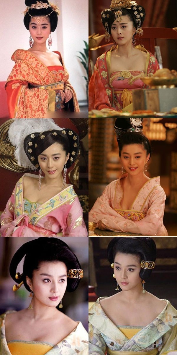 Phạm Băng Băng khá có duyên thể hiện các mỹ nhân thời Đường. Năm 2007, cô  hóa thân thành đại mỹ nhân Dương Quý Phi trong Đại Đường Phù Dung Viên.