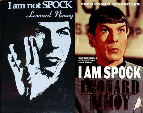 Hai cuốn hồi ký “I am not Spock” và “I am Spock” của Leonard Nimoy.
