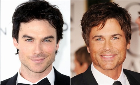 Ian Somerhalder và Rob Lowe đều sở hữu vẻ ngoài điển trai.