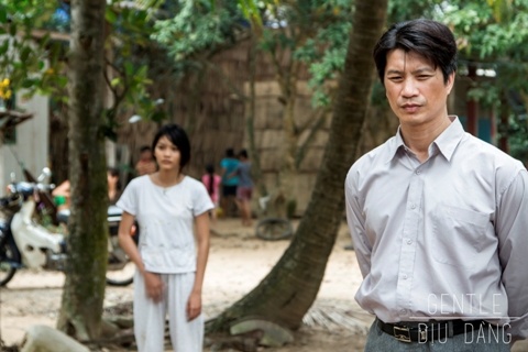 Thanh Tú và Dustin Nguyễn.