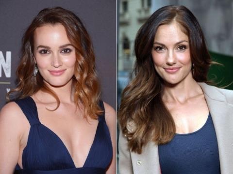 Minka Kelly và Leighton Meester giống như một cặp song sinh.