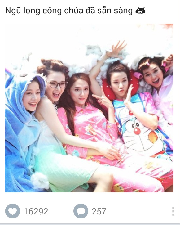 Phương Trinh ví von