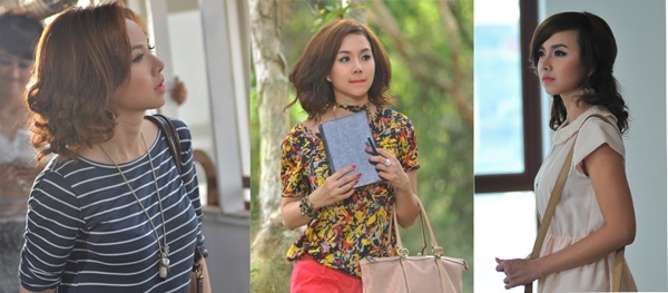 Trước đó thì hình ảnh của Ngọc Diệp lung linh, đẹp miễn chê trong Cưới ngay kẻo lỡ.  Cô hóa thân vào vai Khánh Linh, một stylist, trưởng ban biên tập của 1 tạp chí thời trang danh tiếng. 