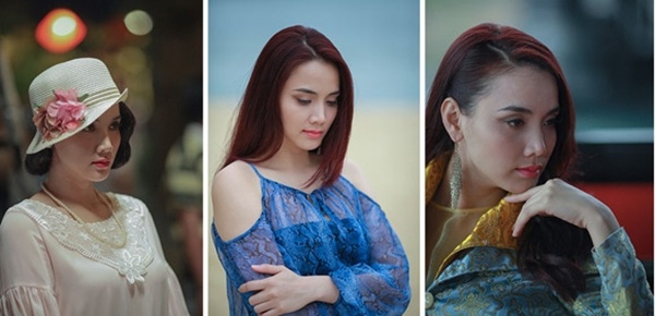 Trong Scandal – Hào quang trở lại, bộ phim điện ảnh đầu tiên Trang Nhung tham gia, cô gây bất ngờ cho khán giả với nhiều tạo hình khác nhau. Khi là một  nữ minh tinh đang ở thời kì đỉnh cao của nhan sắc.