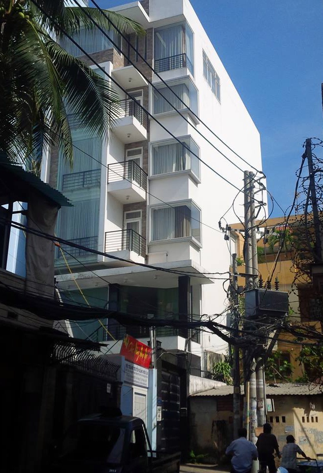 Ngôi nhà đồ sộ của gia đình Phan Hiển ở đường Trần Kế Xương, TP HCM.