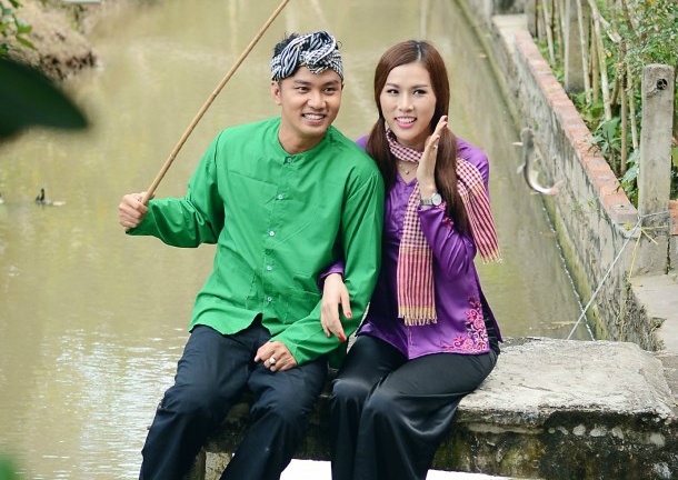 Nguoi dep bikini Kim Yen mat 6 nam yeu tham Thien Bao hinh anh