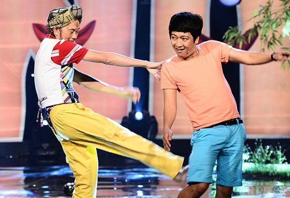 Truong Giang chap nhan lam cai bong cua Hoai Linh hinh anh