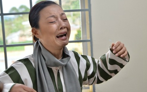 NSUT My Duyen 'suong' khi dong vai ac hinh anh