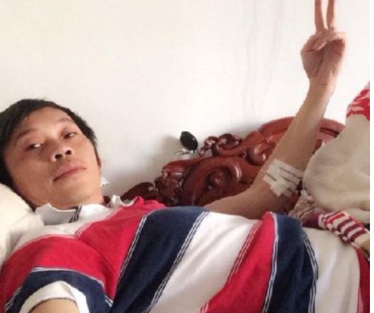 Anh Hoai Linh truyen nuoc bien khien fan lo lang hinh anh