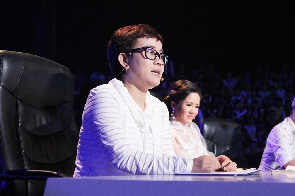 Phương Uyên gây ấn tượng bởi nhận xét thẳng thắn.