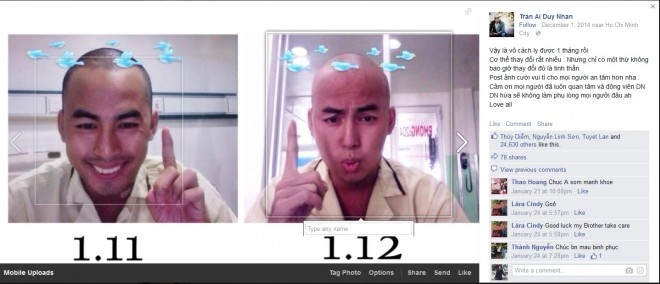 Sau một thời gian phấn đấu, Duy Nhân đã dần dần ổn định cuộc sống và tìm được một nửa yêu thương.