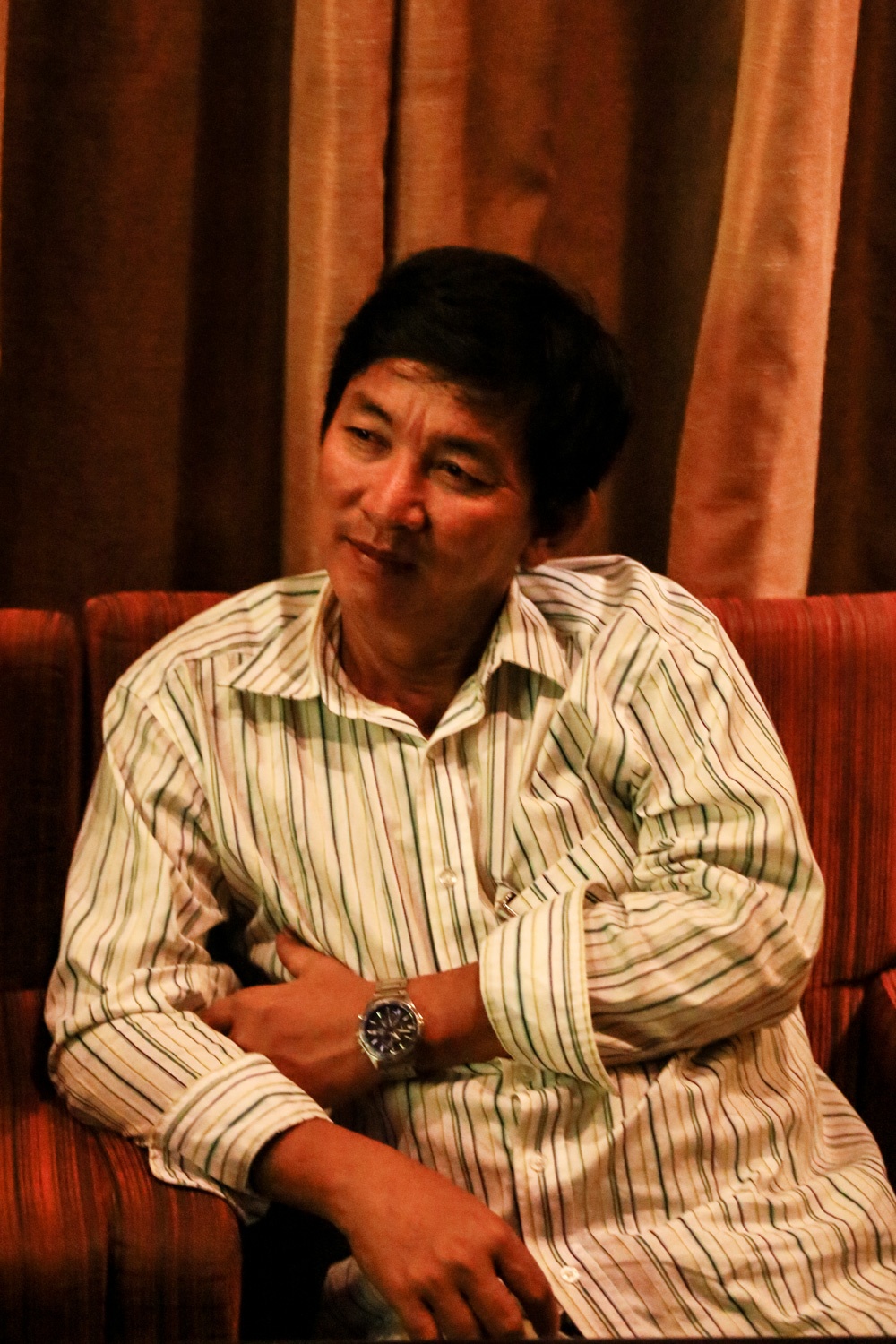 Bố Hoài Lâm có mặt