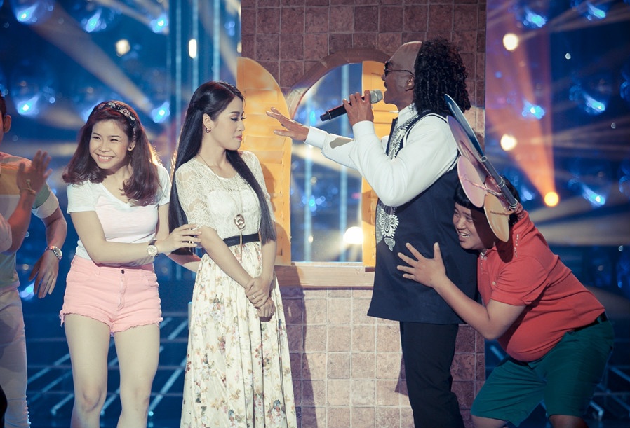 Khuong Ngoc hoa Stevie Wonder voi I just call to say I love you hinh anh