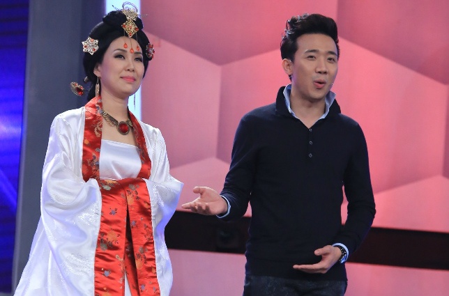 Hoai Linh - Viet Huong tim chong cho nguoi phu nu Han Quoc hinh anh