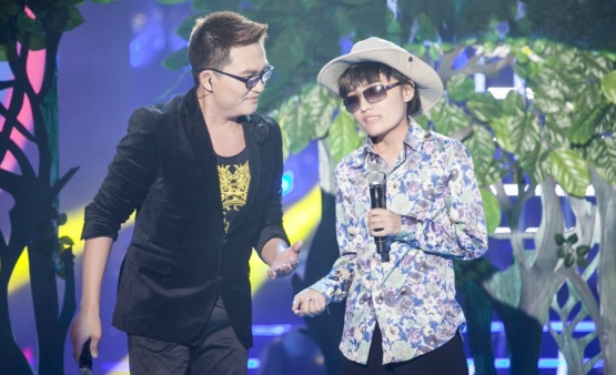 Nhat Thuy hoa Duy Manh choc gheo My Linh hinh anh