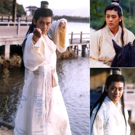 Lâm Chí Dĩnh – Đoàn Dự: Sở hữu gương mặt điển trai, nho nhã, Lâm Chí Dĩnh là sự lựa chọn hoàn hảo cho vai diễn Đoàn Dự trong Thiên long bát bộ. Từ tạo hình đến diễn xuất của anh đều nhận được sự tán thưởng của người xem. Cũng chính vai diễn này đã đưa tên tuổi Lâm Chí Dĩnh lên tầm cao mới và mở rộng sự ảnh hưởng của mỹ nam xứ Đài này tại Đại Lục.