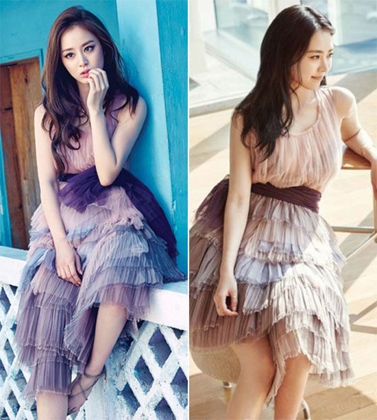Kim Tae Hee và Lee Yeon Hee mỗi người một vẻ quyến rũ, không ai kém cạnh ai.