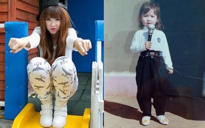 Zalo của Khởi My đăng tải hình ảnh lúc nhỏ của cô và hiện tại để cổ vũ tinh thần cho thể thao Việt Nam tại SEA Game 28. Nữ ca sĩ rất hào hứng khi cùng các nghệ sĩ khác thể hiện tình yêu bóng đá.