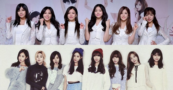 A Pink và SNSD.