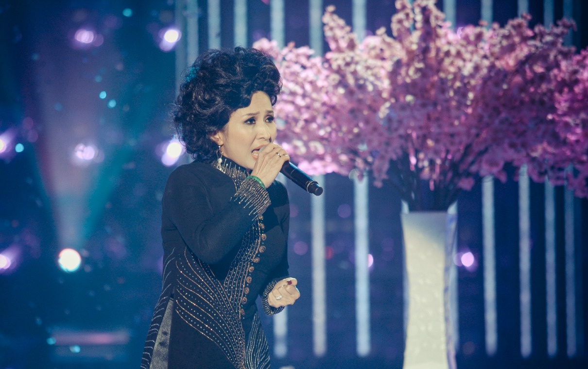 Ngoc Lien dong gia Giao Linh hat Nhat ky doi toi hinh anh