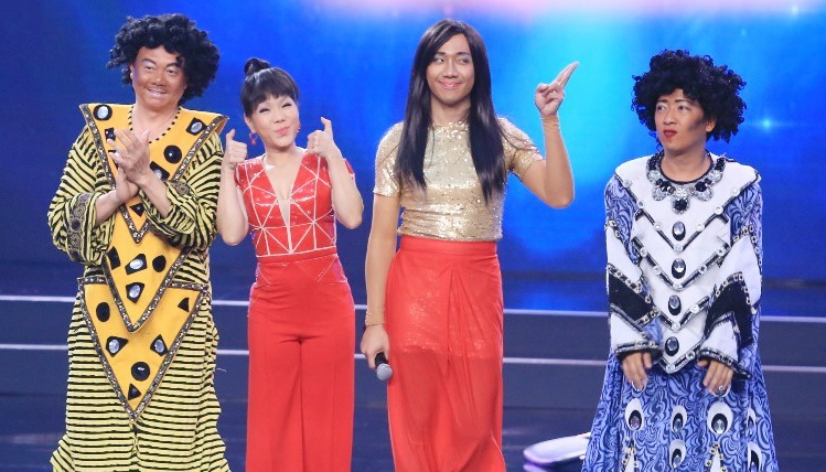 Tran Thanh hon chien Viet Huong boc me lan da Phi Thanh Van hinh anh