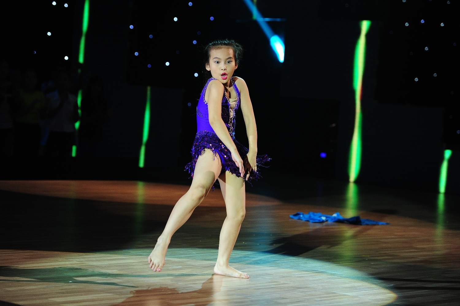 Thu Trang 10 tuổi với kỹ thuật hip hop