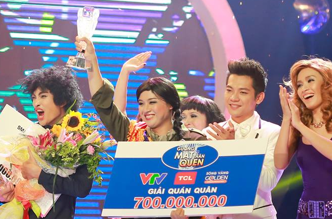 Thanh Duy nhan giai thuong 700 trieu cua Guong mat than quen hinh anh