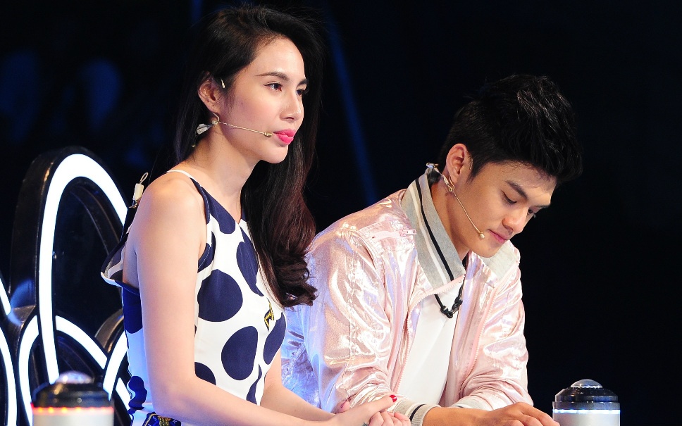 Thuy Tien - Lam Vinh Hai tranh cai tren song truyen hinh hinh anh