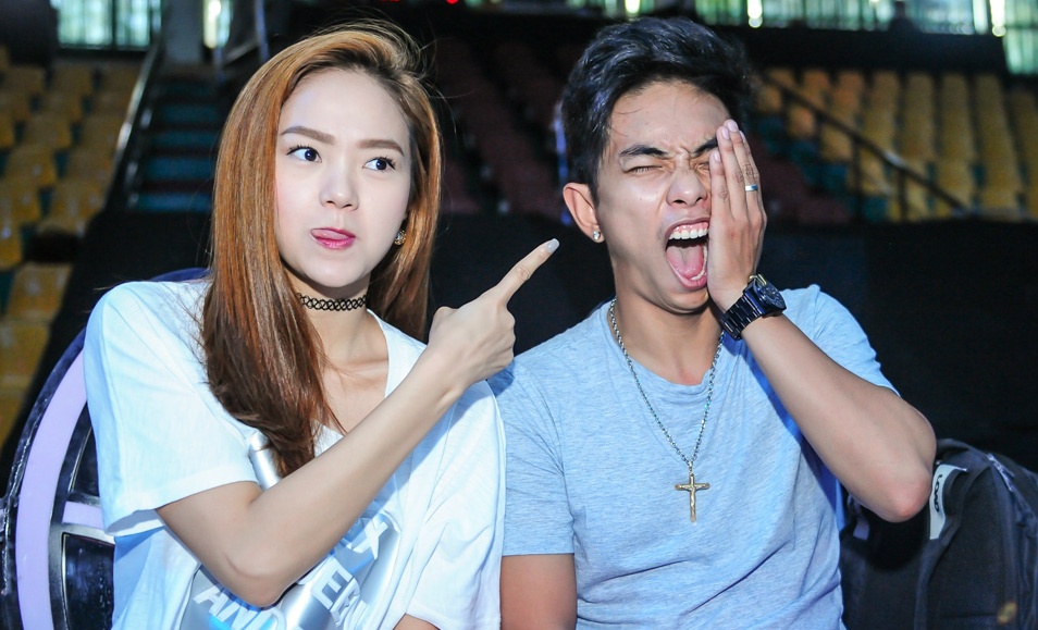 Minh Hang xinh tuoi di tong duyet Buoc nhay hoan vu nhi hinh anh