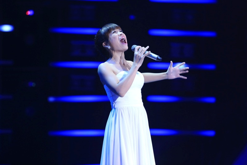 Thu Dung lựa chọn ca khúc Trên đỉnh Phù Vân giúp cô khoe thế mạnh tr