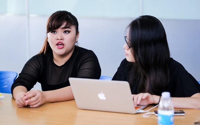 Bích Ngọc không tự ti vì ngoại hình mũm mĩm.