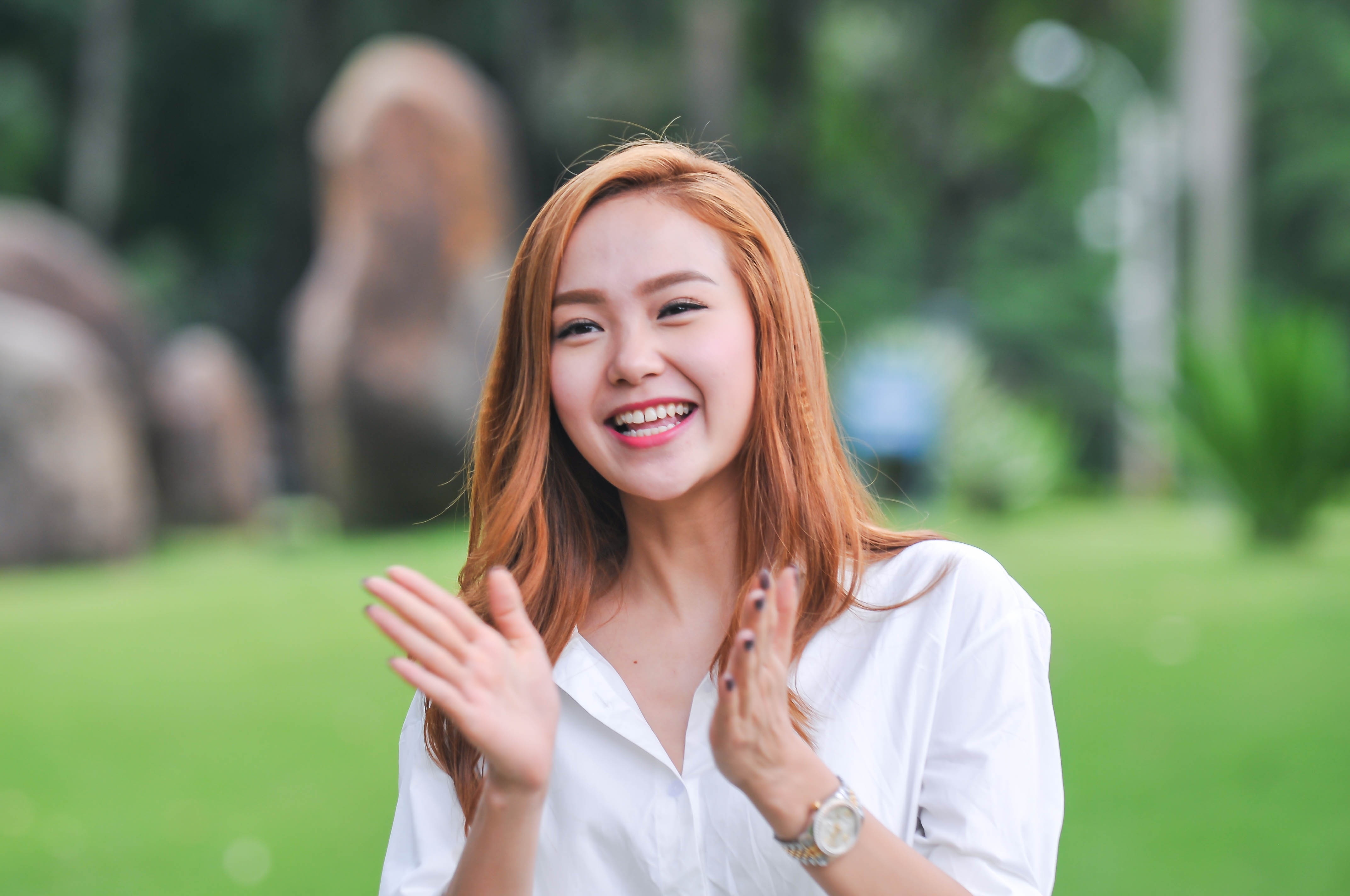 Minh Hằng chia sẻ: “Cũng giống như các đội khác, tôi và Phan Hiển luôn muốn dành thời gian cho các con. Sau những phút tập luyện hết sức căng thẳng của đêm thi loại sắp tới, tôi tạo điều kiện cho các bé vui chơi thoải mái với nhau”.