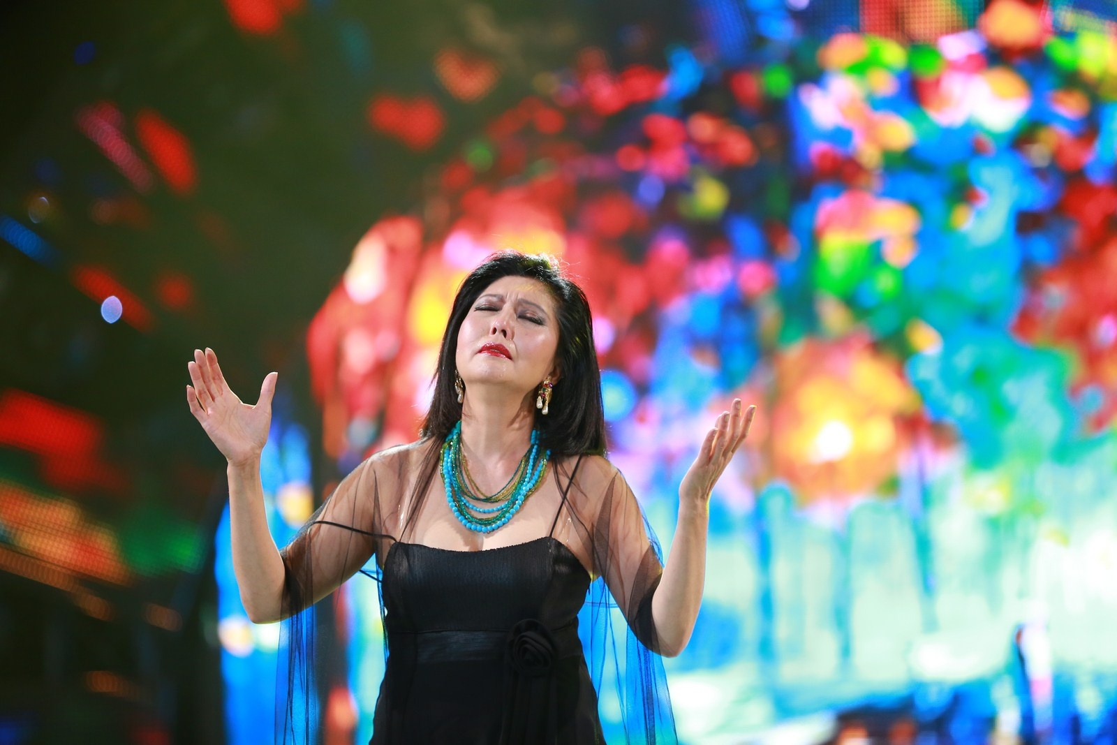 Để ca khúc phù hợp hơn với hoàn cảnh của mình, ca sĩ Họa Mi đã xin phép nhạc sĩ Lam Phương viết lại phần lớn lời của ca khúc và được nhạc sĩ vui vẻ chấp nhận. Mặc dù đã 27 năm, song khi thể hiện lại ca khúc này, Họa Mi vẫn không ngăn được dòng nước mắt và đôi mắt chị đỏ hoe khi chia sẻ về ca khúc này. 