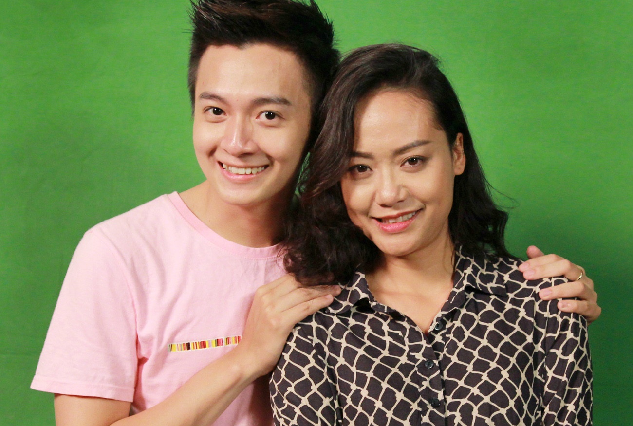 Hong Anh dau dau vi Ngo Kien Huy trong phim hinh anh