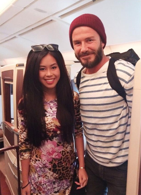cả chàng David Beckham danh tiếng.