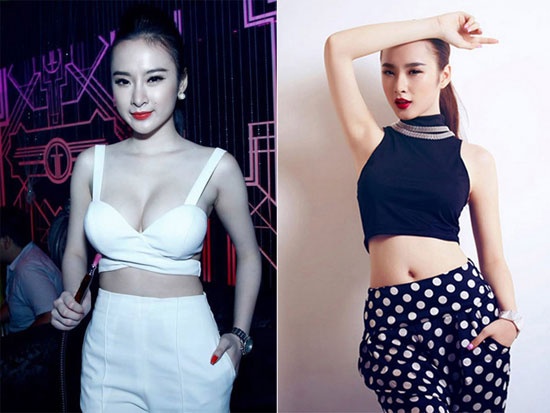 Cùng với vòng một và vòng ba nở nang, vòng eo của người đẹp 9x càng trở nên cuốn hút hơn bao giờ hết.