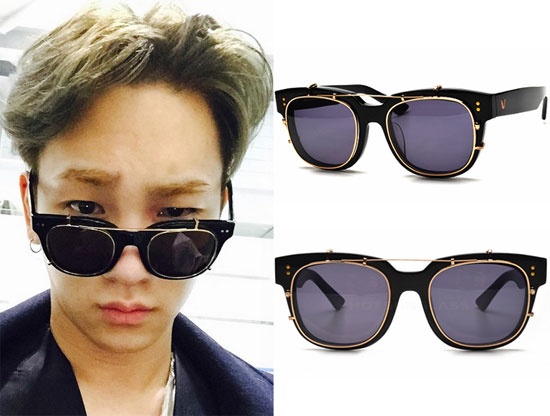 Key (SHINee) sở hữu chiếc kính mắt đen, kiểu dáng cá tính hiệu  Gentle Monster giá <abbr class=