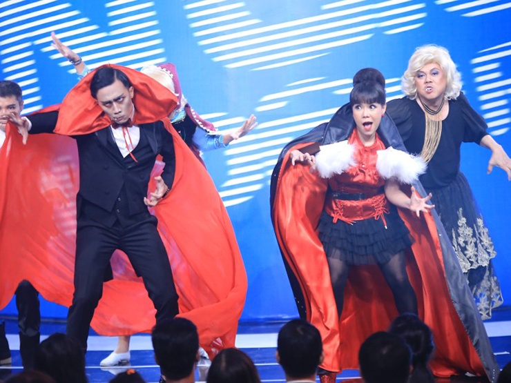 Viet Huong tieu diet Tran Thanh o On gioi, cau day roi hinh anh