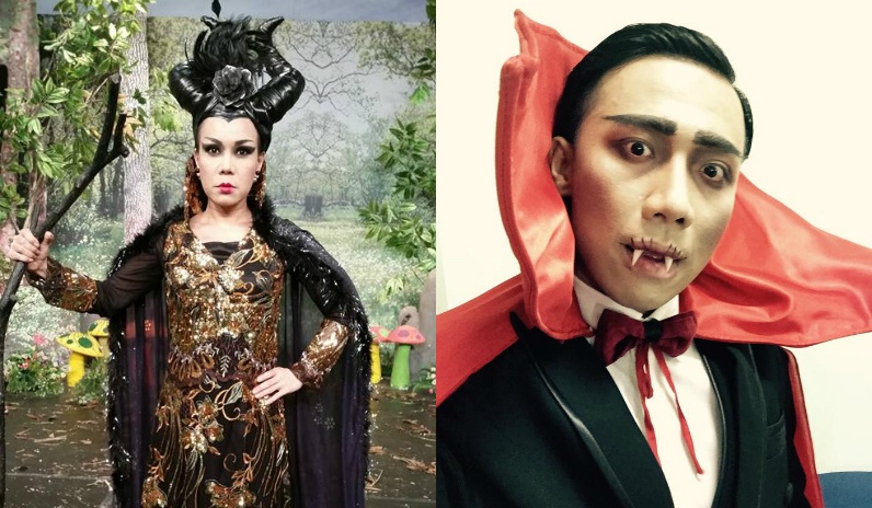 Sao Viet hoa trang rung ron trong ngay hoi Halloween hinh anh